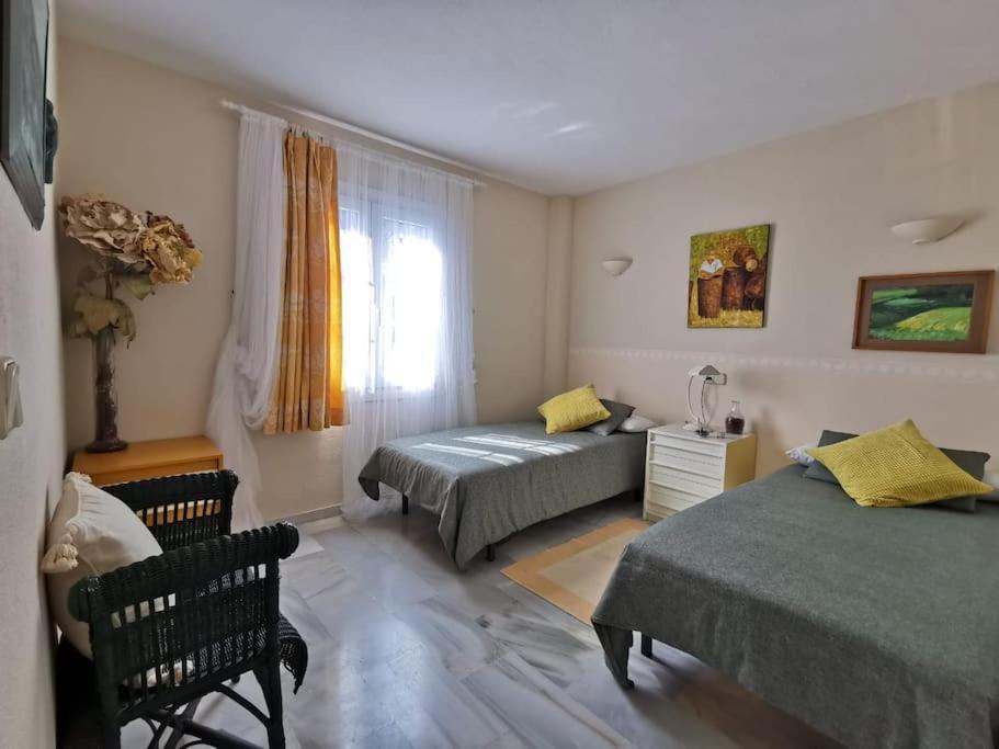 2Br+1Bthr Precioso Apartamento Con Vistas Al Mar Міхас Екстер'єр фото