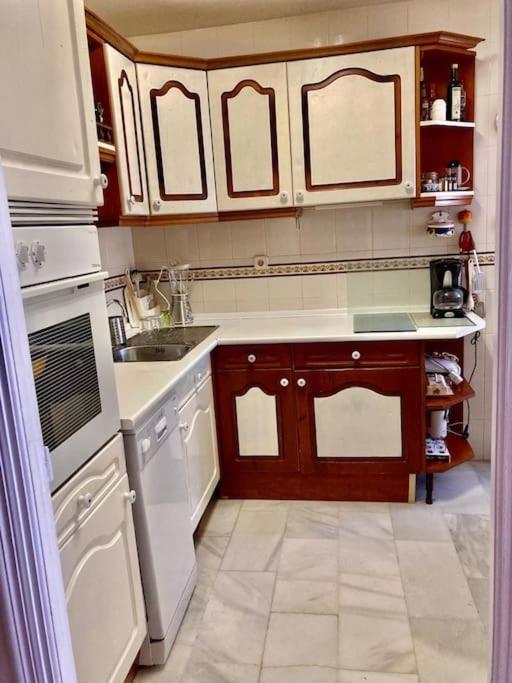 2Br+1Bthr Precioso Apartamento Con Vistas Al Mar Міхас Екстер'єр фото