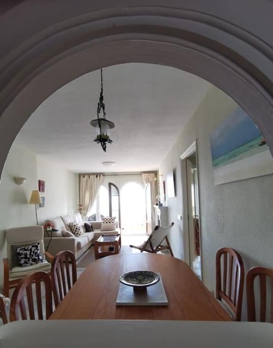 2Br+1Bthr Precioso Apartamento Con Vistas Al Mar Міхас Екстер'єр фото