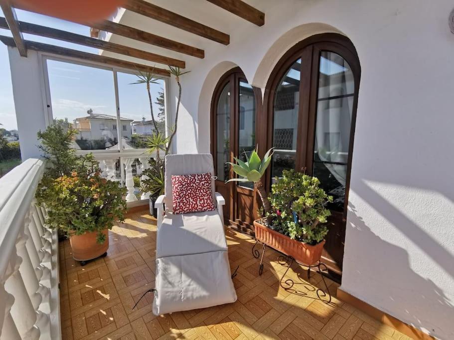 2Br+1Bthr Precioso Apartamento Con Vistas Al Mar Міхас Екстер'єр фото